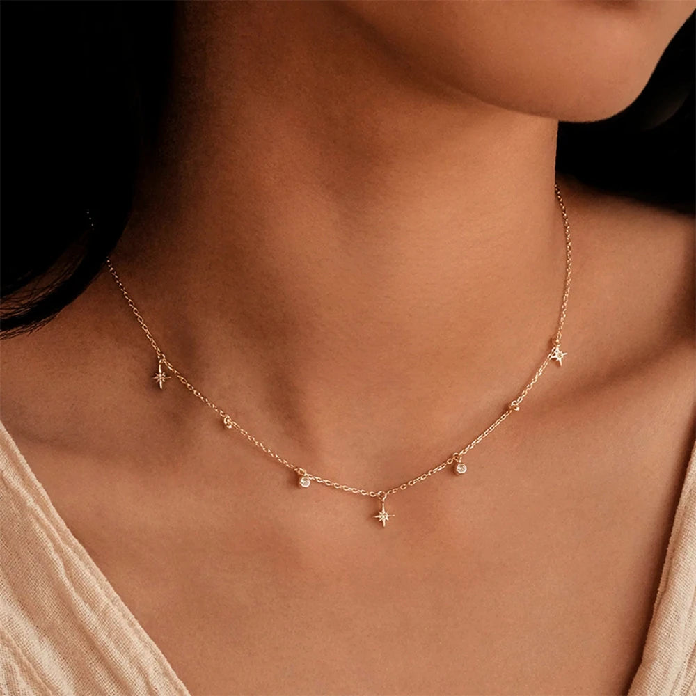 Collier - Étoile de Lune (Argent 925)