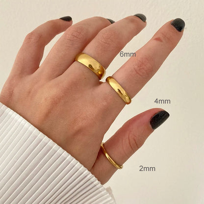 Bague Minimalisme intemporel