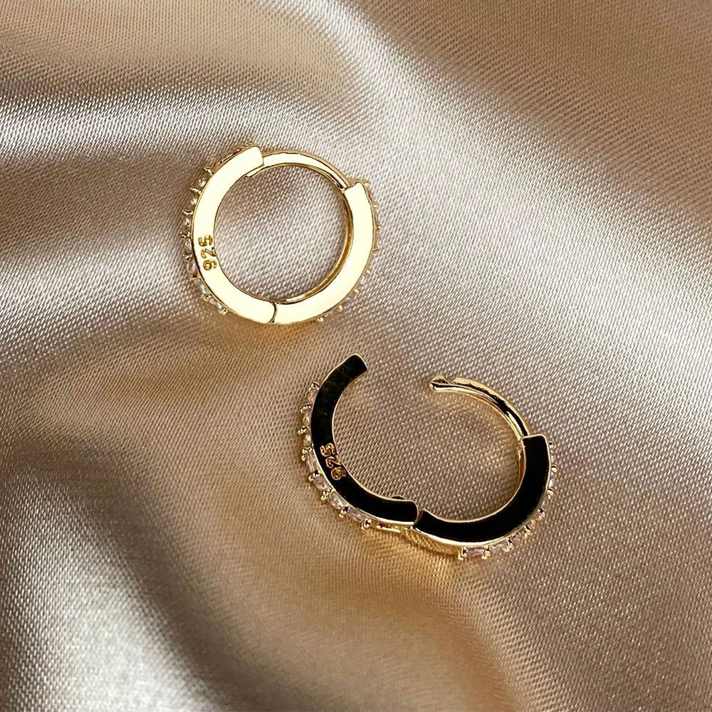 Boucles d'oreilles -  Minimalistes Hoop