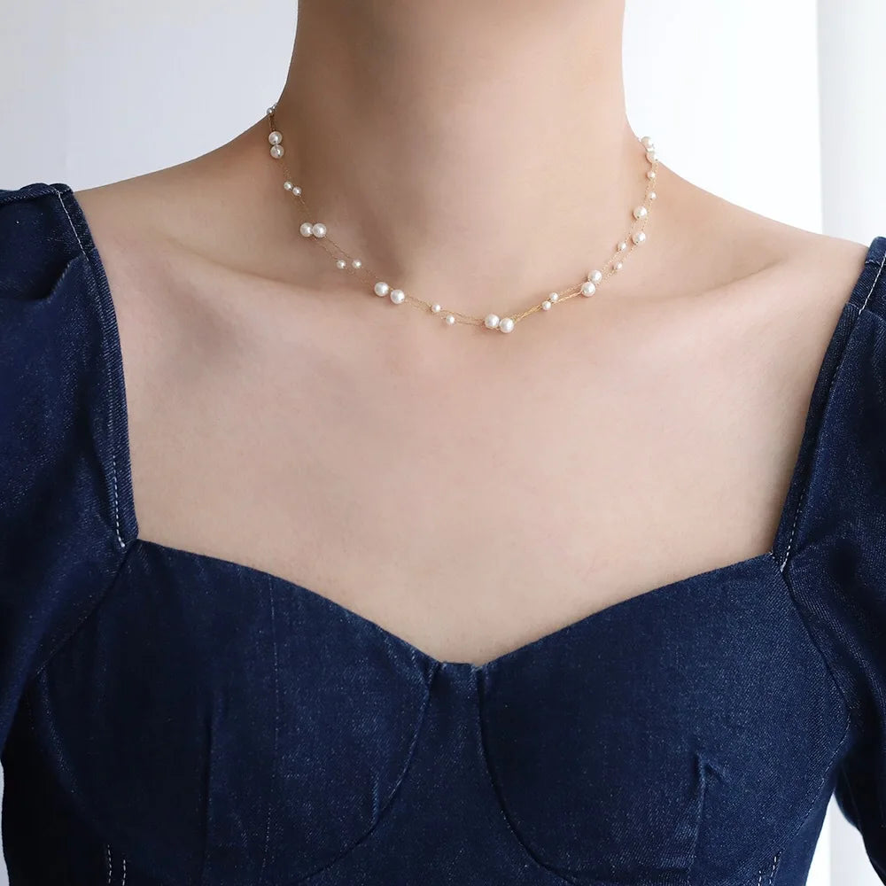 Collier - Perles en Lumière