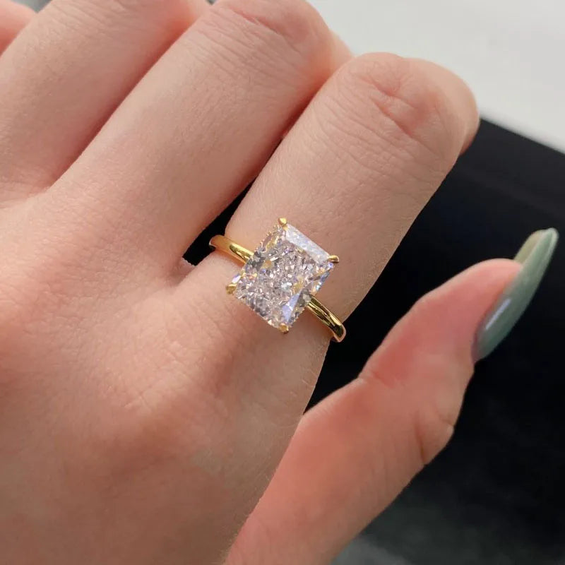 Bague Solitaire Cœur Argent 925